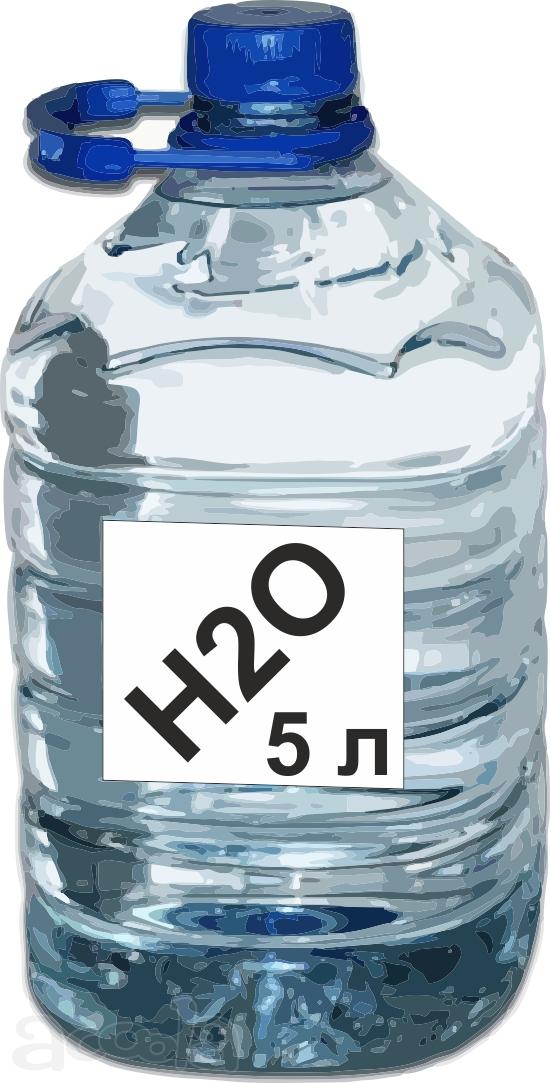Деионизированная вода, по ГОСТ Р 52501-2005
